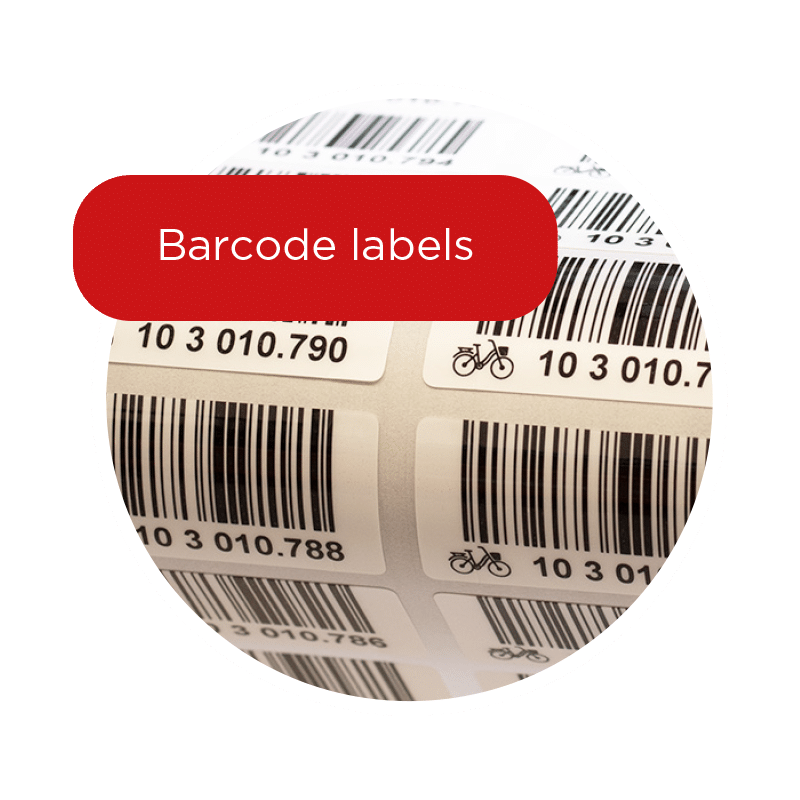 labels printen barcodelabel